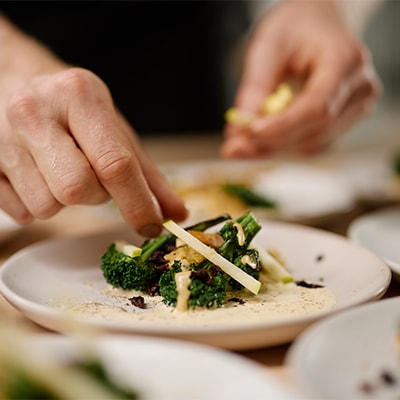 Burra Dish close up picture